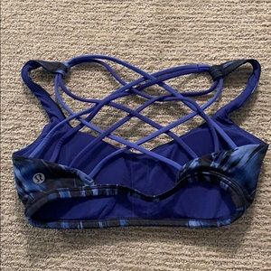 Other - blue size 4 lulu lemon sports bra Other - blue size 4 lulu lemon sports bra